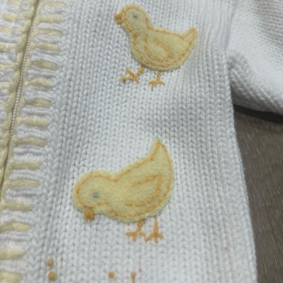 Heartstrings infant sweater zip up 6 months - Picture 4 of 5